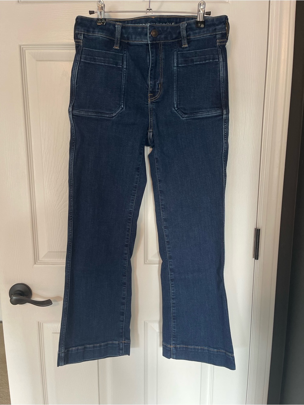 American Eagle Outfitters Dark Blue Flare Jeans